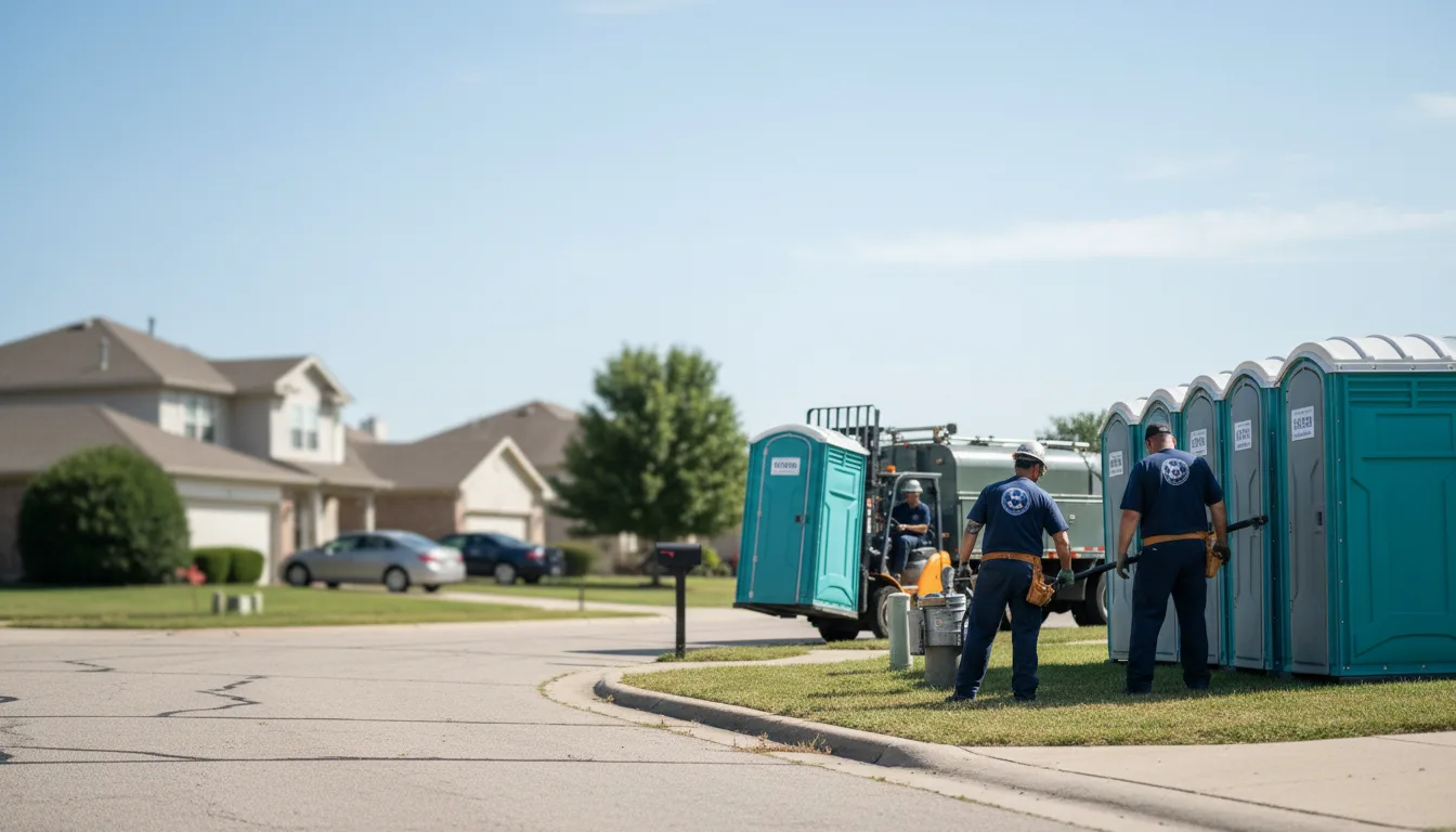Porta Potty Rental in Omaha, TX near me